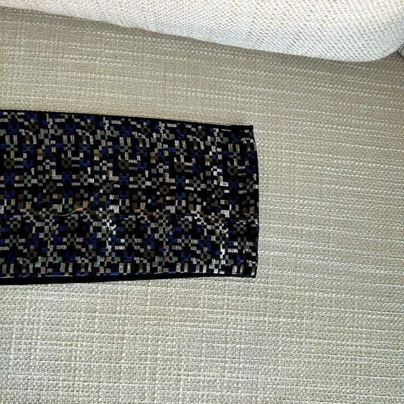 Badgley Mischka chromatic and  cotton cigarette pants size S - Picture 3 of 6